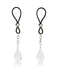 California Exotics Nippelklemmen mit Schmuckstein