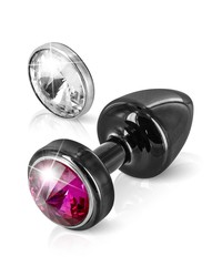 Diogol Buttplug Anni Magnet: Analplug (30mm) mit austauschbaren Kristallen, s...