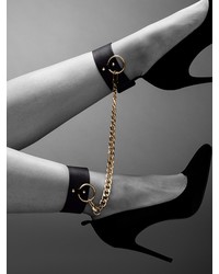 Bijoux Indiscrets Maze: Beinfesseln mit Verbindungskette, schwarz - vergleichen und g&uuml;nstig kaufen