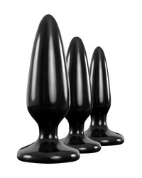 Renegade Pleasure Plugs Trainer Kit: Analplug-Set, schwarz - vergleichen und g&uuml;nstig kaufen