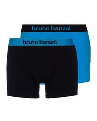 Bruno Banani Flowing: Short 2er Pack, aqua/schwarz - vergleichen und g&uuml;nstig kaufen