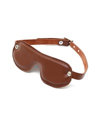 Leder-Augenmaske gepolstert, braun - vergleichen und günstig kaufen