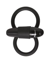 Malesation Squeeze Cock & Ball Ring: Vibro-Penis-/Hodenring, schwarz - vergleichen und g&uuml;nstig kaufen