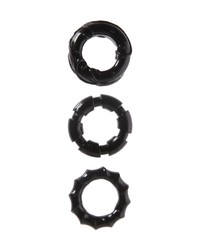 Malesation Stretchy Cock Rings: Penisringe-Set, schwarz - vergleichen und g&uuml;nstig kaufen