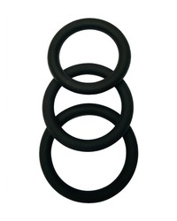Malesation Cock Ring Set: Penisringe-Set, schwarz - vergleichen und g&uuml;nstig kaufen
