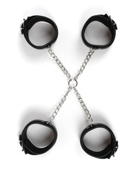 MOI Submission Four Seasons: Hand- und Fußfesseln, schwarz - vergleichen und g&uuml;nstig kaufen