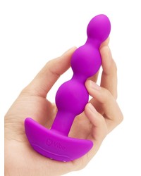 B-Vibe Triplet: Vibro-Analplug, fuchsia - vergleichen und g&uuml;nstig kaufen