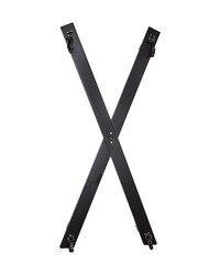 Andreaskreuz mit Fesselriemen, schwarz - vergleichen und g&uuml;nstig kaufen