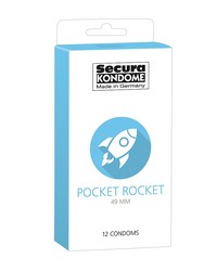 Secura Pocket Rocket: Kondome, 12er Pack - vergleichen und g&uuml;nstig kaufen