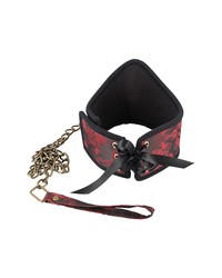 Bad Kitty: Asia-Halsfessel, schwarz/rot - vergleichen und g&uuml;nstig kaufen