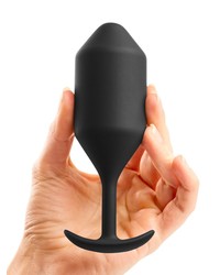B-Vibe Snug Plug 4: Analplug, schwarz - vergleichen und g&uuml;nstig kaufen