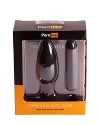 Pornhub Vibrating Butt Plug: Vibro-Plug, schwarz