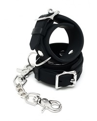 Silikon-Handfesseln (verschließbar), schwarz - vergleichen und g&uuml;nstig kaufen