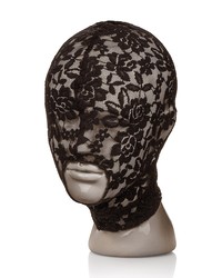 Scandal Lace Hood: Spitzen-Kopfmaske, schwarz - vergleichen und günstig kaufen