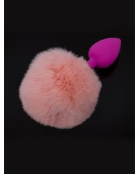 Dolce Piccante Silicone Small Tail: Silikon-Analplug, pink/rosa