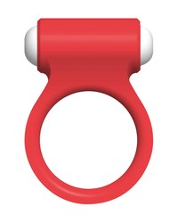 Hot Fantasy Thrill of Joy Puria: Vibro-Penisring, rot