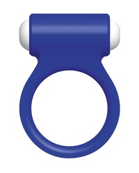 Hot Fantasy Thrill of Joy Puria: Vibro-Penisring, blau
