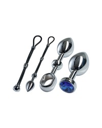 Malesation Alu Cock-Grip Set groß, silber/blau - vergleichen und g&uuml;nstig kaufen