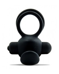 Mr. Cock Ultimate Vibrating Silicone Cockring: Vibro-Penisring, schwarz - vergleichen und g&uuml;nstig kaufen
