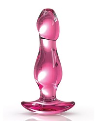 Icicles No 73: Glas-Analplug, rosa - vergleichen und g&uuml;nstig kaufen
