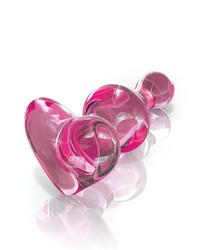 Icicles No 75: Glas-Analplug, rosa - vergleichen und g&uuml;nstig kaufen