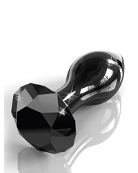 Icicles No 78: Glas-Analplug, schwarz - vergleichen und g&uuml;nstig kaufen