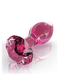 Icicles No 79: Glas-Analplug, rosa - vergleichen und g&uuml;nstig kaufen