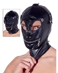 Kopfmaske mit Augenklappe, schwarz - vergleichen und günstig kaufen