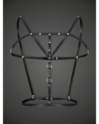 Noir Handmade: Kunstleder-Harness F173, schwarz - vergleichen und günstig kaufen