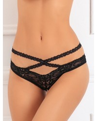 René Rofé Ouvertslip: Oh My Lace, schwarz - vergleichen und g&uuml;nstig kaufen
