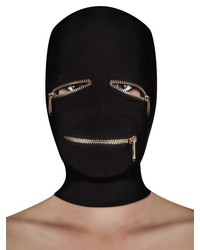 Ouch! Extreme Zipper Mask: Kopfmaske, schwarz - vergleichen und günstig kaufen