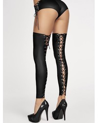 7-Heaven Wetlook-Stulpen: Casma, schwarz - vergleichen und günstig kaufen