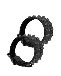 Ouch! Skulls and Bones Skull Ankle Cuffs: Fußfesseln, schwarz - vergleichen und g&uuml;nstig kaufen
