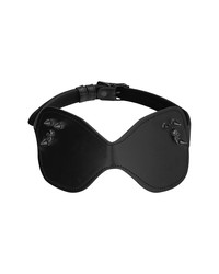 Ouch! Skulls and Bones Skulled and Spiked Blackout Mask: Augenmaske, schwarz - vergleichen und günstig kaufen