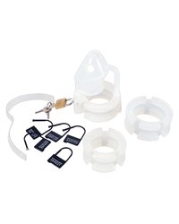 Peniskäfig »Cock Cage« aus Silikon - 15-teiliges Set - vergleichen und günstig kaufen