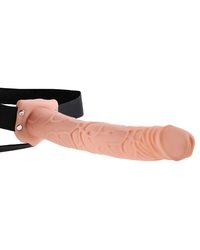 Umschnall-Dildo - Innen hohl - Gesamtlänge 29 cm - Hautfarben - vergleichen und g&uuml;nstig kaufen