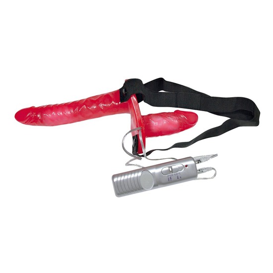 Bad Kitty Doppel-Strap-On Vibrator, rot - vergleichen und günstig kaufen Bad Kitty Doppel-Strap-On Vibrator, rot - vergleichen und günstig kaufen