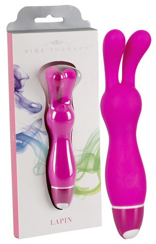 Rabbitvibrator „Vibe Therapy Lapin??, 13,5 cm, mit 7 Vibrationsstufen, zwei Spitzen - vergleichen und günstig kaufen Rabbitvibrator „Vibe Therapy Lapin??, 13,5 cm, mit 7 Vibrationsstufen, zwei Spitzen - vergleichen und günstig kaufen