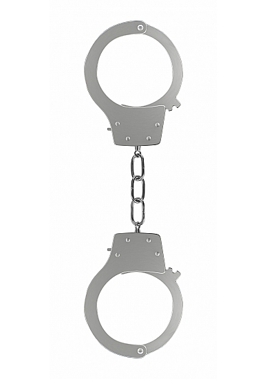 Ouch! Pleasure Handcuffs: Handschellen, silber - vergleichen und g&uuml;nstig kaufen