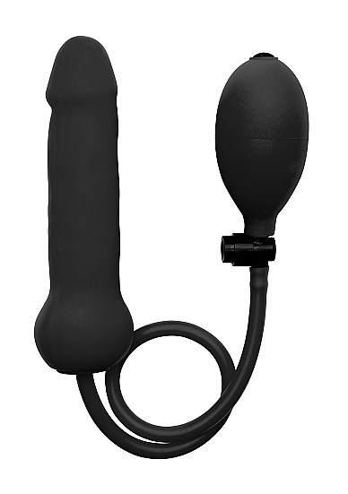 Ouch! Inflatable Silicone Dong: Pump-Dildo, schwarz - vergleichen und günstig kaufen Ouch! Inflatable Silicone Dong: Pump-Dildo, schwarz - vergleichen und günstig kaufen