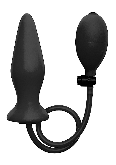 Ouch! Inflatable Silicone Plug: Pump-Plug, schwarz - vergleichen und günstig kaufen