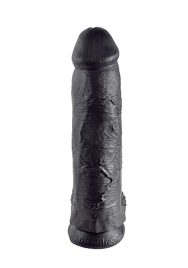 Realistischer Dildo Jones mit Hoden schwarz - vergleichen und g&uuml;nstig kaufen
