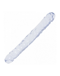 Doppeldildo transparent 30,5 cm x 3,5 cm