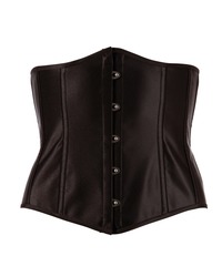 Busenfreie Corsage, schwarz