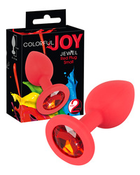 Colorful Joy: Analplug, rot