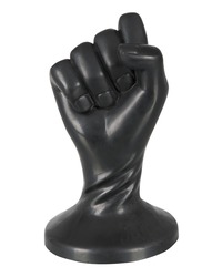 Fist Plug: Dildo, schwarz