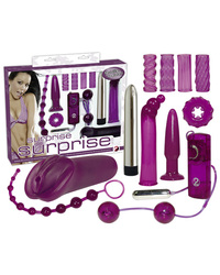 Surprise Surprise Toy-Set, lila/silber