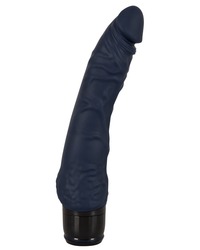 Vibrator „Vibra Lotus Penis??, 20 cm, mit 7 Vibrationsstufen, stark geädert, grau
