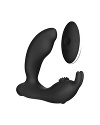 The Prostate Rabbit: Prostata-Vibrator mit Fernbedienung, schwarz
