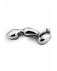 Analplug Edelmetall 10,7 x 5,7 cm